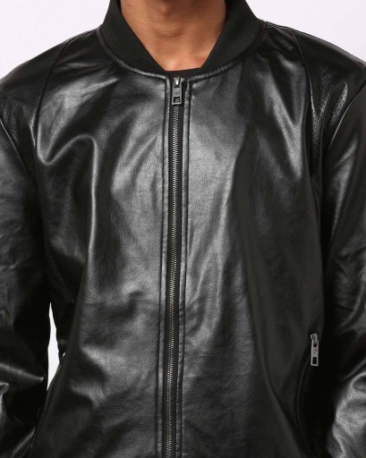 Buy Zip-Front Bomber Jacket with Pockets Online at Best Prices in India -  JioMart.