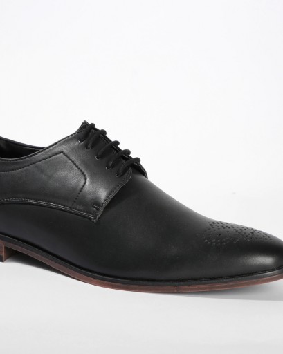 SCHUMANN Lace-Up Derby Shoes With Perforations|BDF Shopping