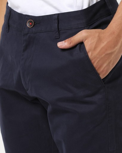 NETPLAY Checked Bi-Stretch Slim Fit Flat-Front Trousers|BDF Shopping